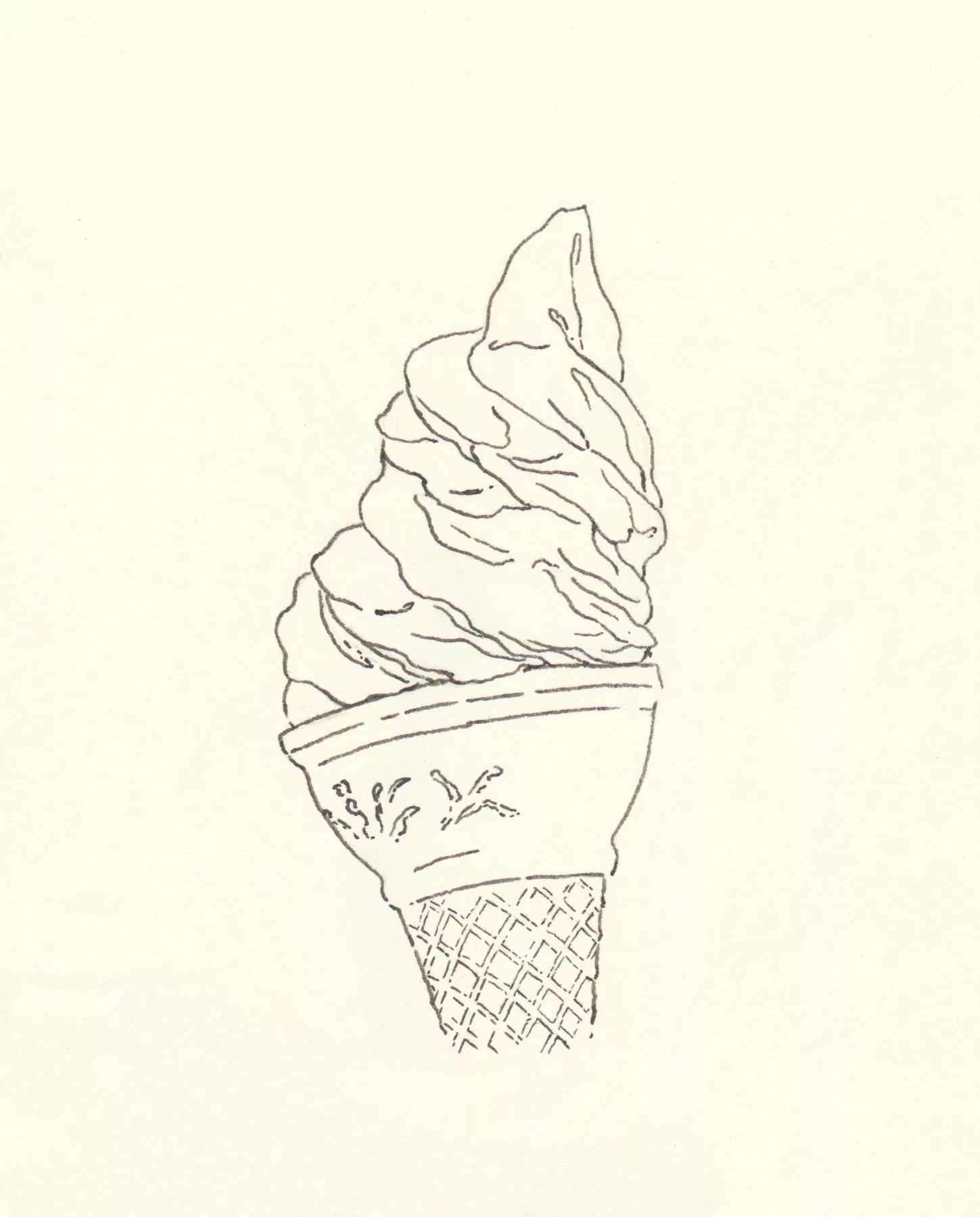ice cream drawing